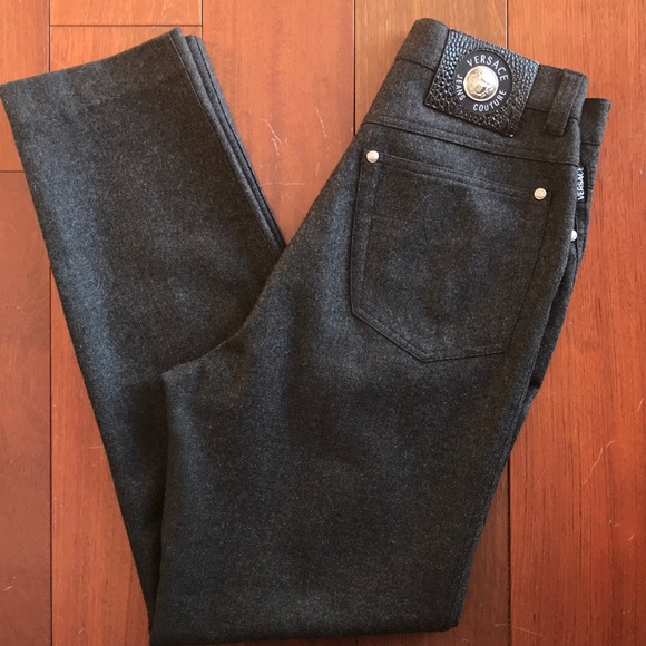 Versace Jeans Collection Denim - ❤️Versace Couture ❤️100% Wool Jeans /Pants Sz:6